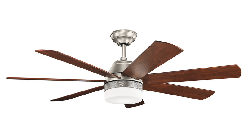 Kichler 300239NI 56``Ceiling Fan, Brushed Nickel Finish - LightingWellCo