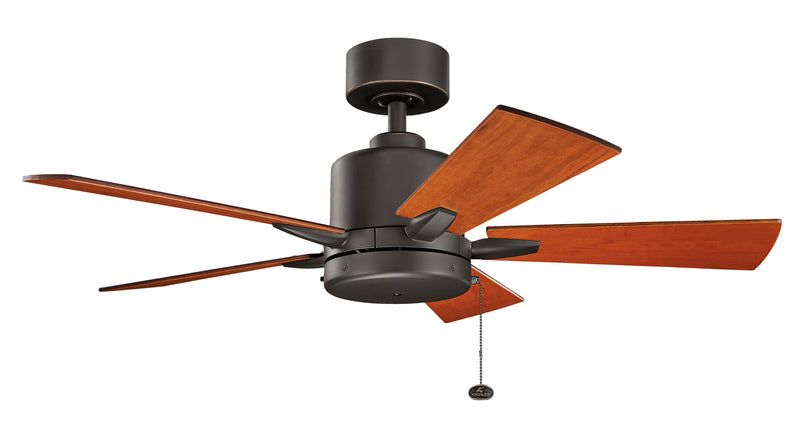 Kichler 330241OZ 42``Ceiling Fan, Olde Bronze Finish - LightingWellCo