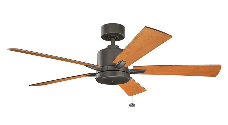 Kichler 330242OZ 52``Ceiling Fan, Olde Bronze Finish - LightingWellCo