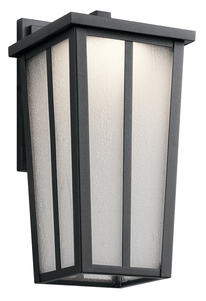 Kichler 49622BKTLED LED Outdoor Wall Mount, Textured Black Finish - LightingWellCo