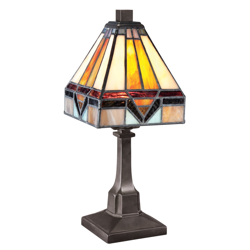 Quoizel TF1021TVB One Light Table Lamp, Vintage Bronze Finish - LightingWellCo
