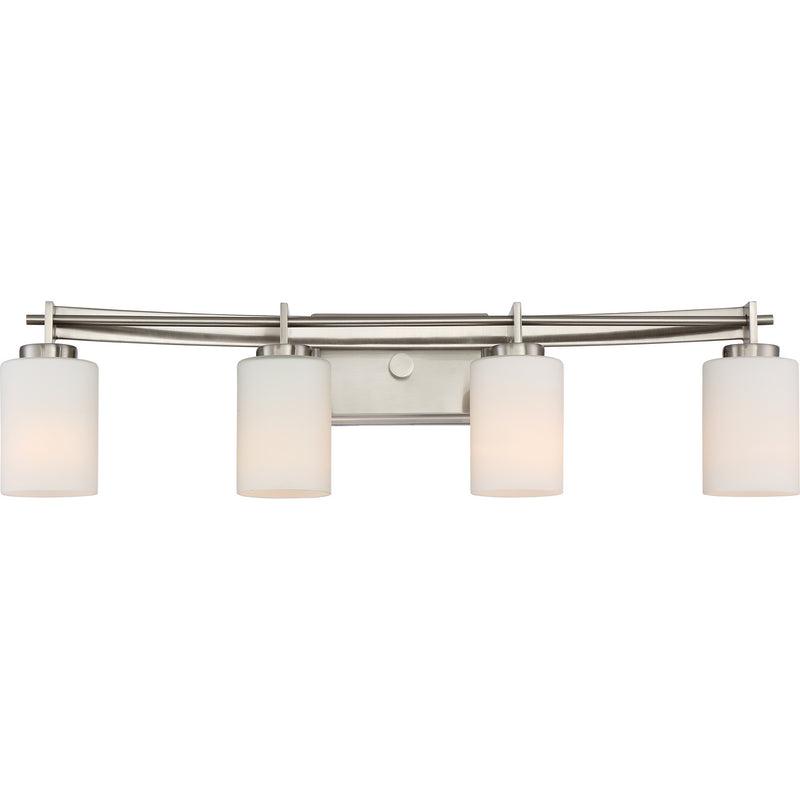 Quoizel TY8604BN Four Light Bath Fixture, Brushed Nickel Finish - LightingWellCo