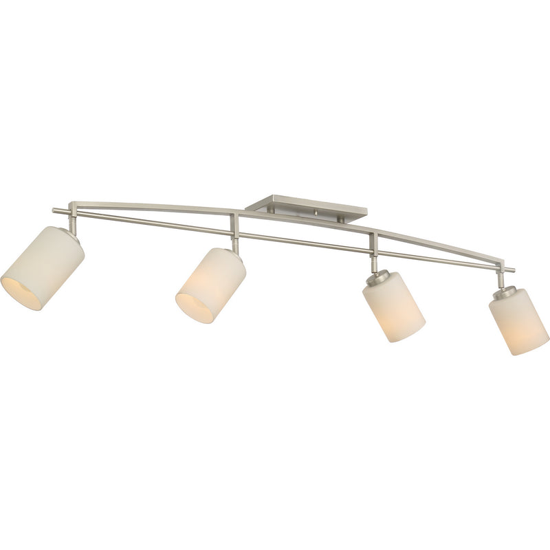 Quoizel TY1444AN Four Light Track Light, Antique Nickel Finish - LightingWellCo