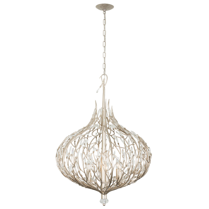 Varaluz 271P06GD Six Light Pendant, Gold Dust Finish - LightingWellCo