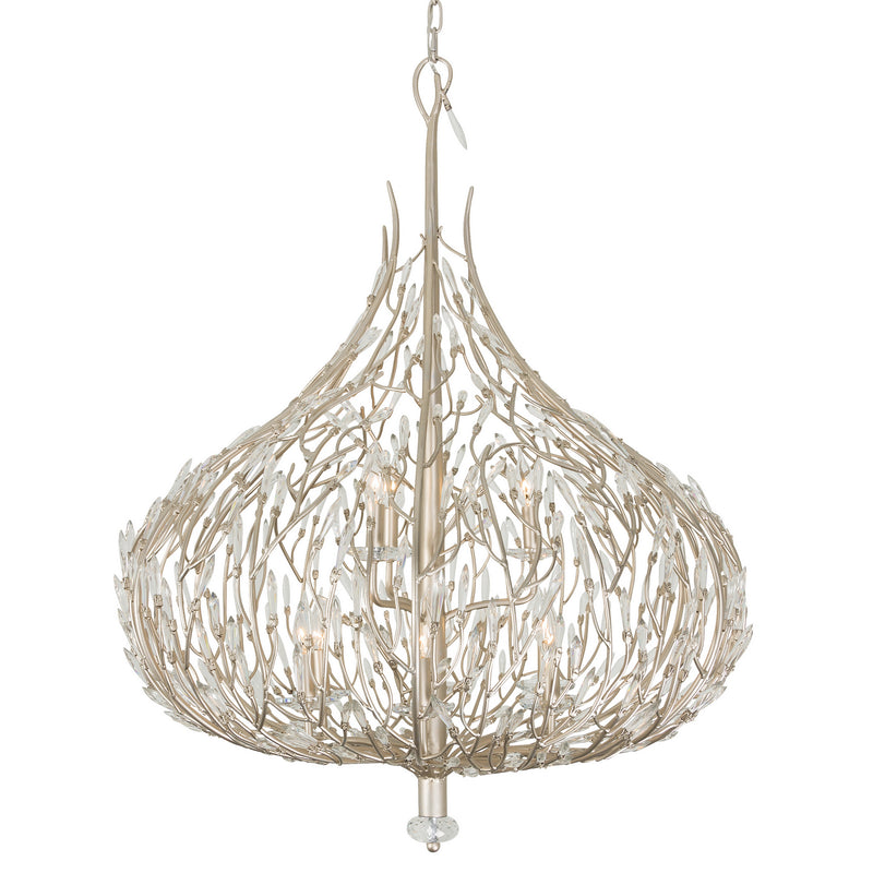 Varaluz 271P09GD Nine Light Pendant, Gold Dust Finish - LightingWellCo