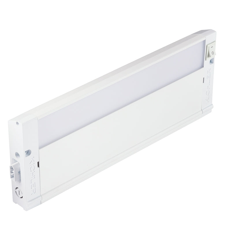 Kichler 4U30K12WHT LED Under Cabinet, Textured White Finish - LightingWellCo