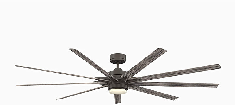 Fanimation FPD8159GRW 84``Ceiling Fan, Matte Greige Finish - LightingWellCo