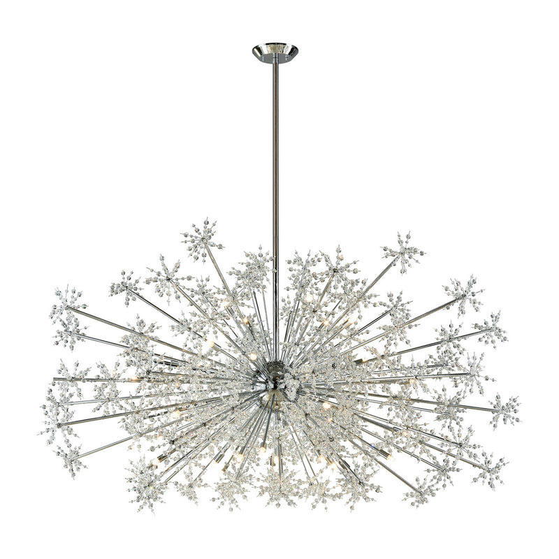 ELK Home 11897/30 30 Light Chandelier, Polished Chrome Finish-LightingWellCo
