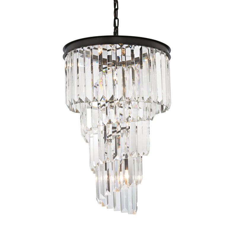 ELK Home 14217/6 Six Light Chandelier, Oil Rubbed Bronze Finish-LightingWellCo