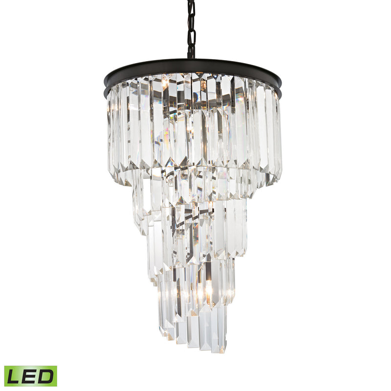 ELK Home 14217/6-LED LED Chandelier, Oil Rubbed Bronze Finish-LightingWellCo
