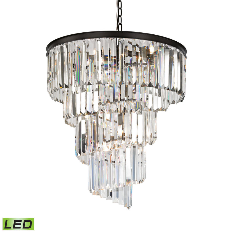 ELK Home 14218/9-LED LED Chandelier, Oil Rubbed Bronze Finish-LightingWellCo