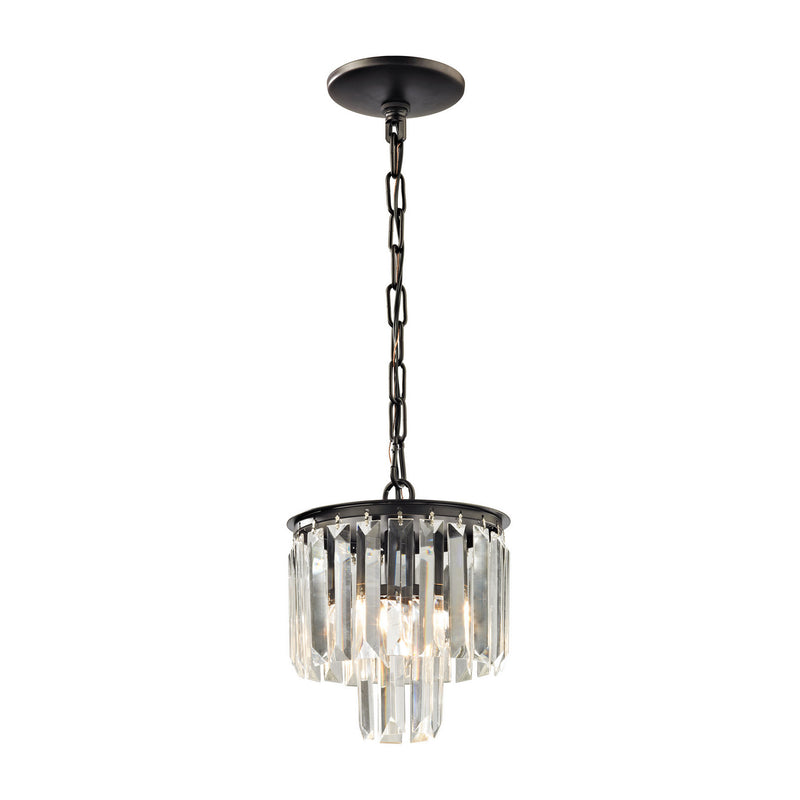 ELK Home 15224/1 One Light Mini Pendant, Oil Rubbed Bronze Finish-LightingWellCo