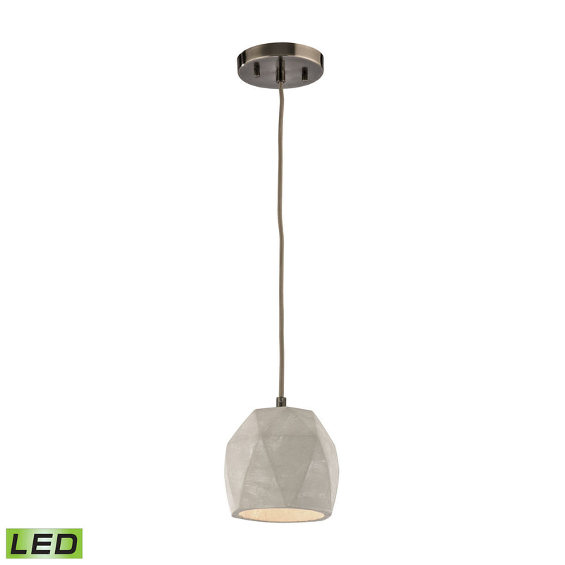 ELK Home 45330/1-LED LED Mini Pendant, Black Nickel Finish-LightingWellCo