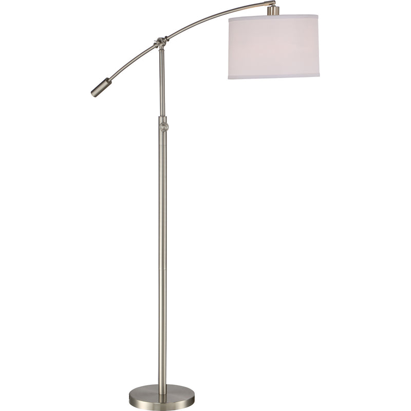 Quoizel CFT9364BN One Light Floor Lamp, Brushed Nickel Finish - LightingWellCo