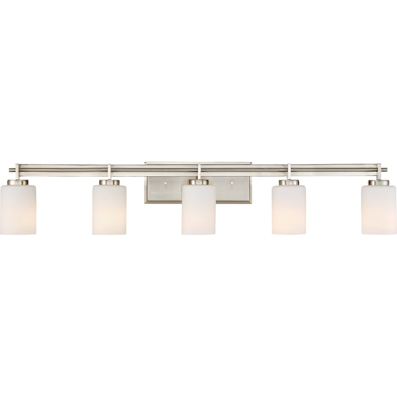 Quoizel TY8605BN Five Light Bath Fixture, Brushed Nickel Finish - LightingWellCo