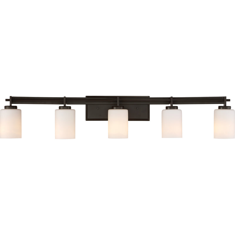Quoizel TY8605WT Five Light Bath Fixture, Western Bronze Finish - LightingWellCo
