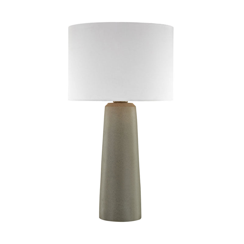ELK Home D3097 One Light Table Lamp, Concrete Finish-LightingWellCo