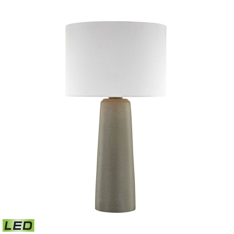 ELK Home D3097-LED LED Table Lamp, Concrete Finish-LightingWellCo