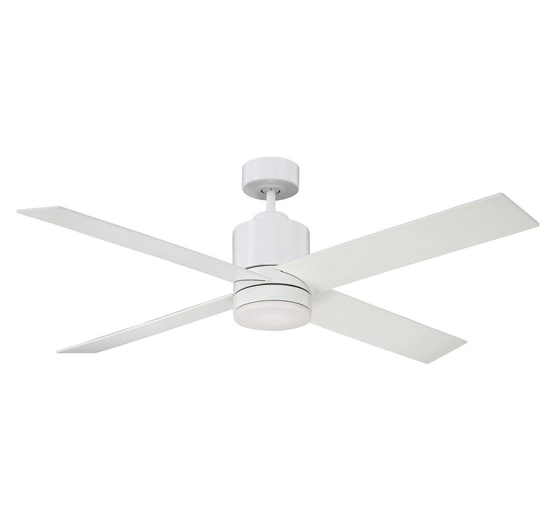 Savoy House 52-6110-4WH-WH 52``Ceiling Fan, White Finish LightingWellCo
