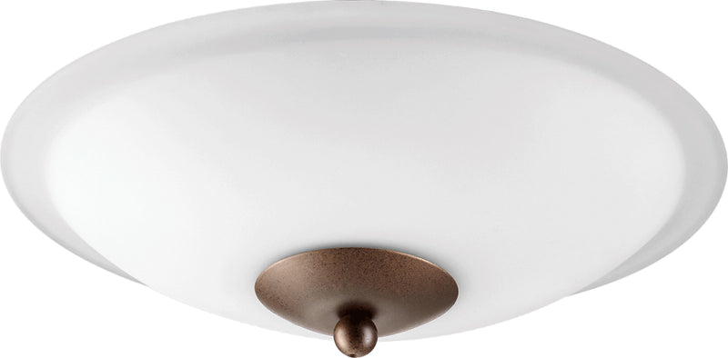Quorum 1180-886 LED Fan Light Kit, Oiled Bronze w/ Satin Opal Finish - LightingWellCo