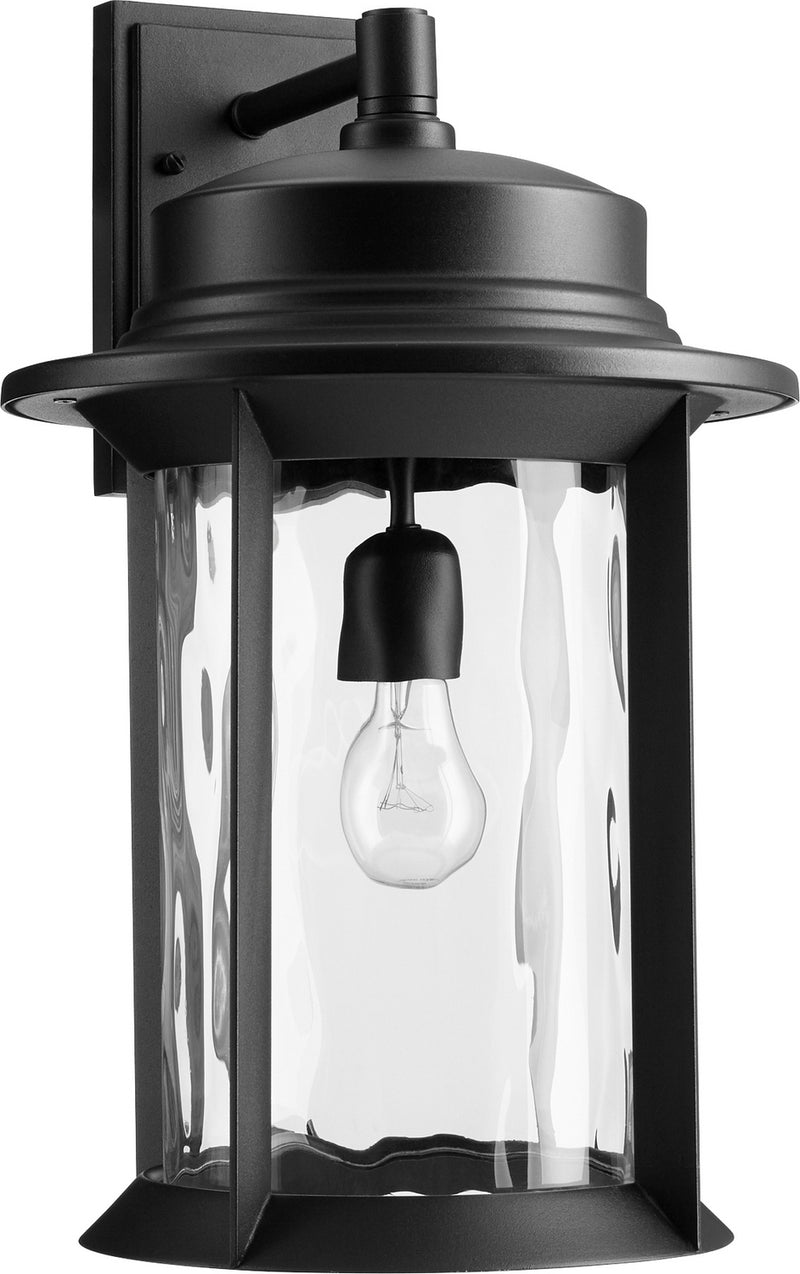 Quorum 7246-11-69 One Light Outdoor Lantern, Black Finish - LightingWellCo