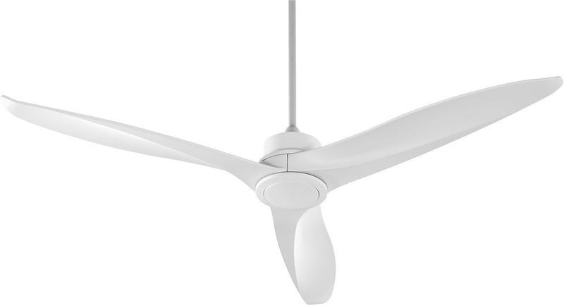 Quorum 74603-8 60``Ceiling Fan, Studio White Finish - LightingWellCo