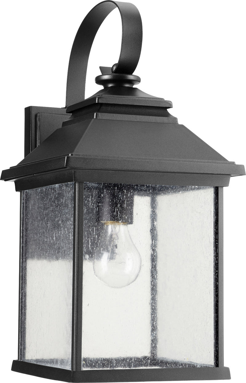 Quorum 7940-9-69 One Light Outdoor Lantern, Black Finish - LightingWellCo