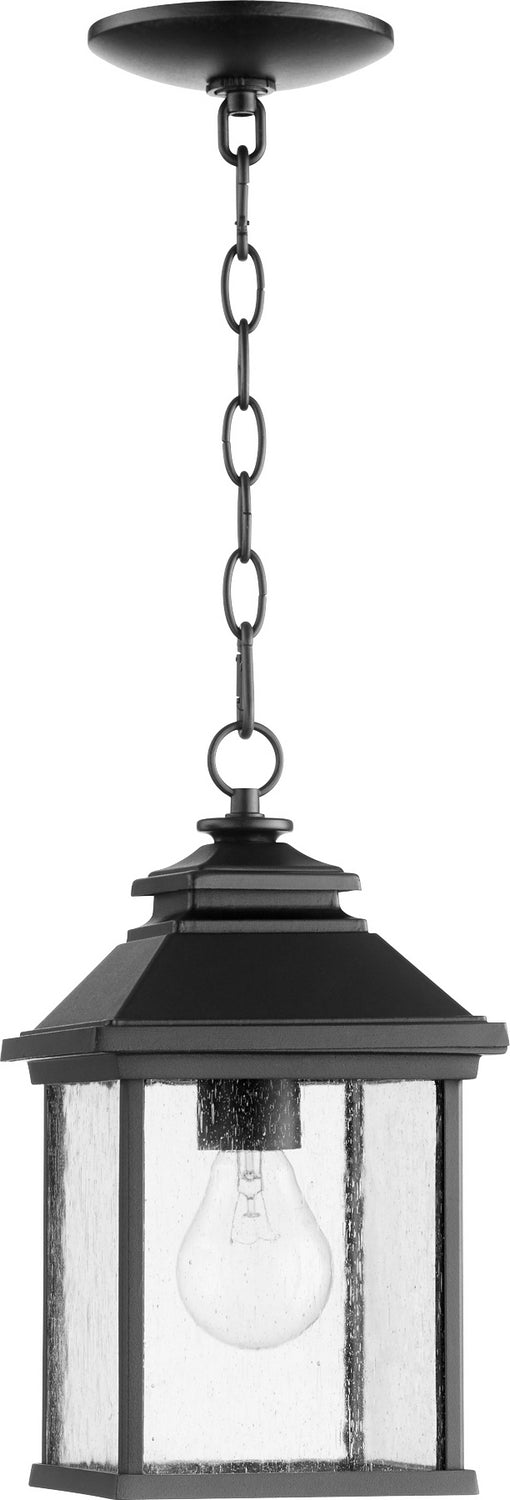 Quorum 7941-7-69 One Light Outdoor Lantern, Black Finish - LightingWellCo