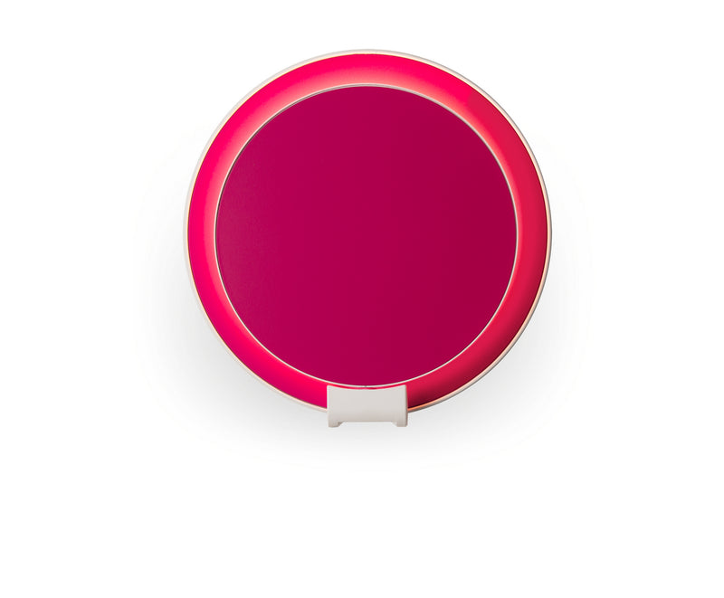 Koncept GRW-S-MWT-MHP-PI LED Wall Sconce, Matte White, Matte Hot Pink Finish - LightingWellCo