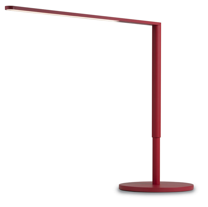 Koncept L7-MRD-DSK LED Desk Lamp, Matte Red Finish - LightingWellCo