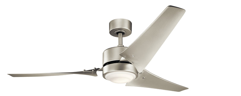 Kichler 310155NI 60``Ceiling Fan, Brushed Nickel Finish - LightingWellCo