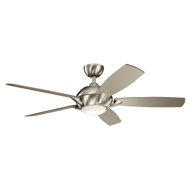 Kichler 330001BSS 54``Ceiling Fan, Brushed Stainless Steel Finish - LightingWellCo