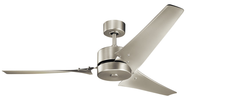 Kichler 330010NI 60``Ceiling Fan, Brushed Nickel Finish - LightingWellCo
