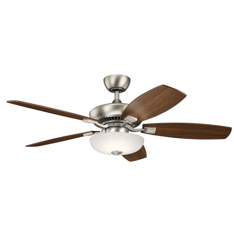 Kichler 330013NI 52``Ceiling Fan, Brushed Nickel Finish - LightingWellCo