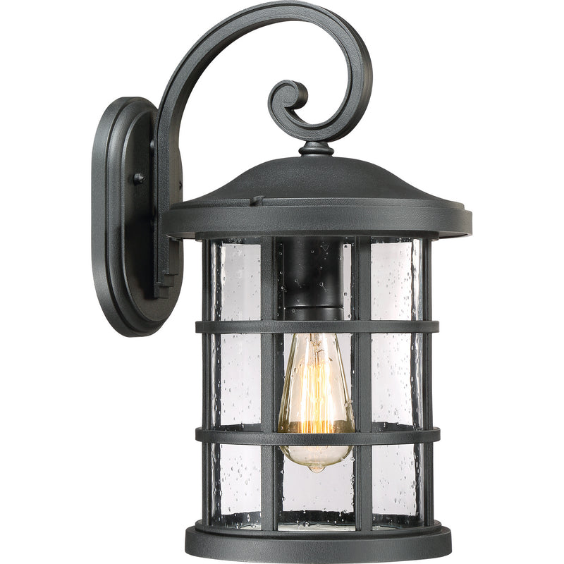 Quoizel CSE8410EK One Light Outdoor Wall Lantern, Earth Black Finish - LightingWellCo