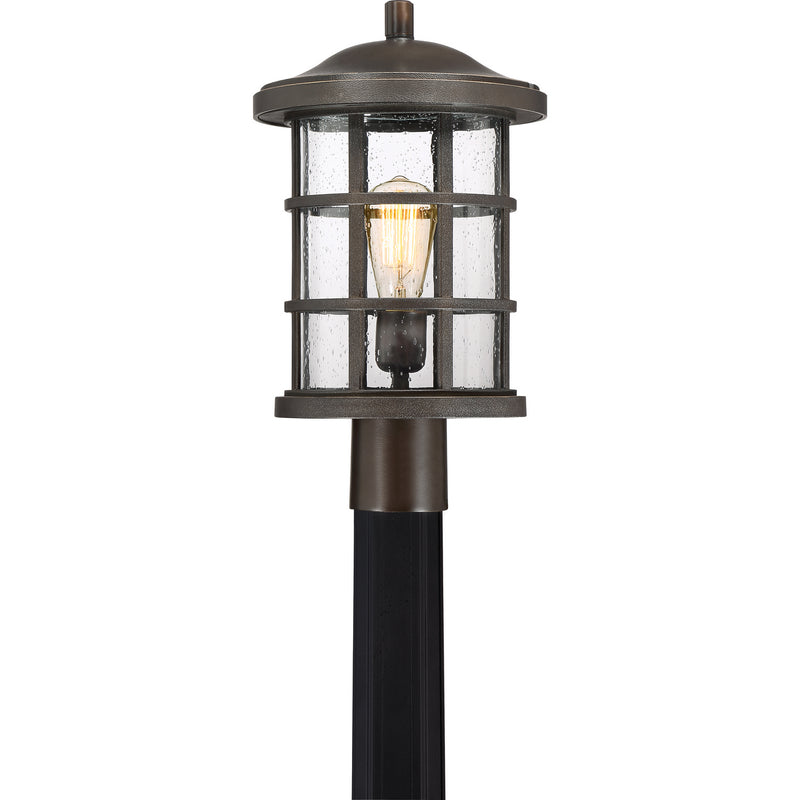Quoizel CSE9010PN One Light Outdoor Post Mount, Palladian Bronze Finish - LightingWellCo