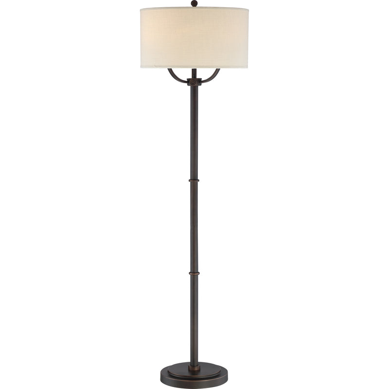 Quoizel VVBY9362OI Three Light Floor Lamp, Oil Rubbed Bronze Finish - LightingWellCo