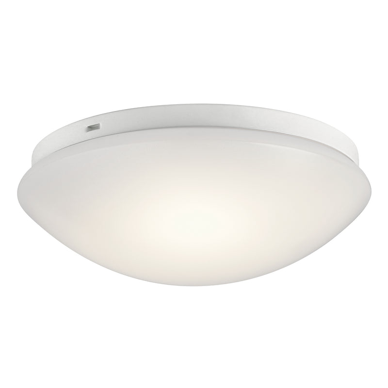 Kichler 10755WHLED LED Flush Mount, White Finish - LightingWellCo