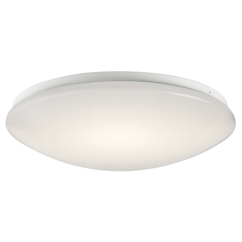 Kichler 10761WHLED LED Flush Mount, White Finish - LightingWellCo