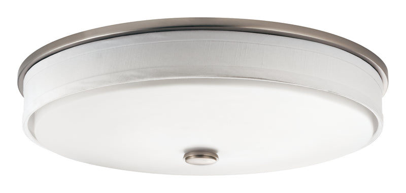 Kichler 10886NILED LED Flush Mount, Brushed Nickel Finish - LightingWellCo
