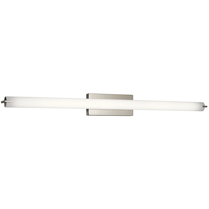 Kichler 11151NILED LED Linear Bath, Brushed Nickel Finish - LightingWellCo