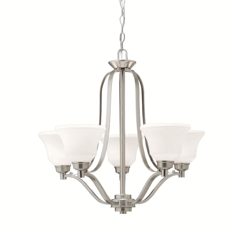 Kichler 1783NIL18 LED Chandelier, Brushed Nickel Finish - LightingWellCo