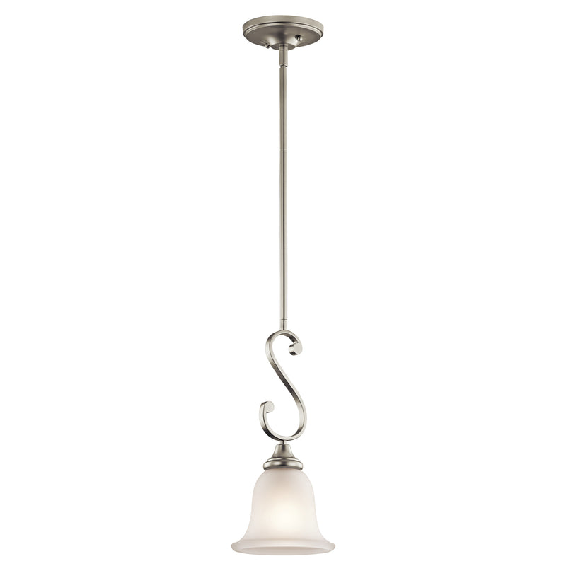 Kichler 43162NIL18 LED Mini Pendant, Brushed Nickel Finish - LightingWellCo