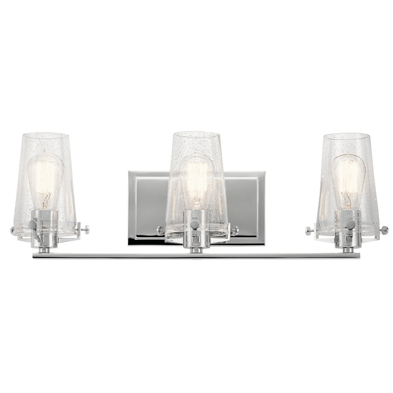 Kichler 45297CH Three Light Bath, Chrome Finish - LightingWellCo