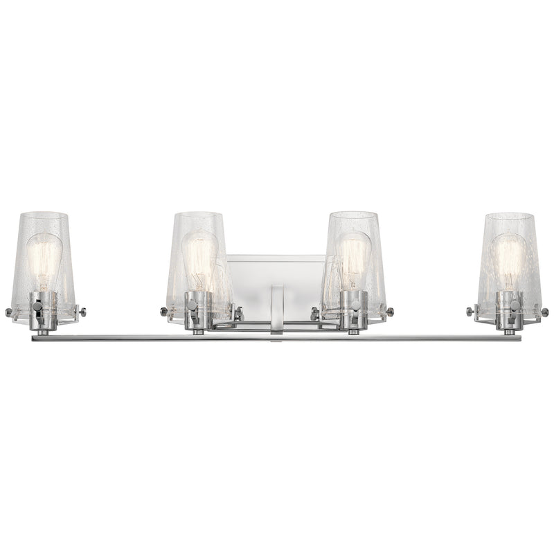 Kichler 45298CH Four Light Bath, Chrome Finish - LightingWellCo