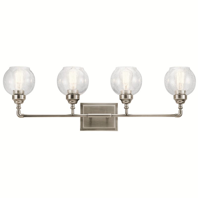 Kichler 45593AP Four Light Bath, Antique Pewter Finish - LightingWellCo