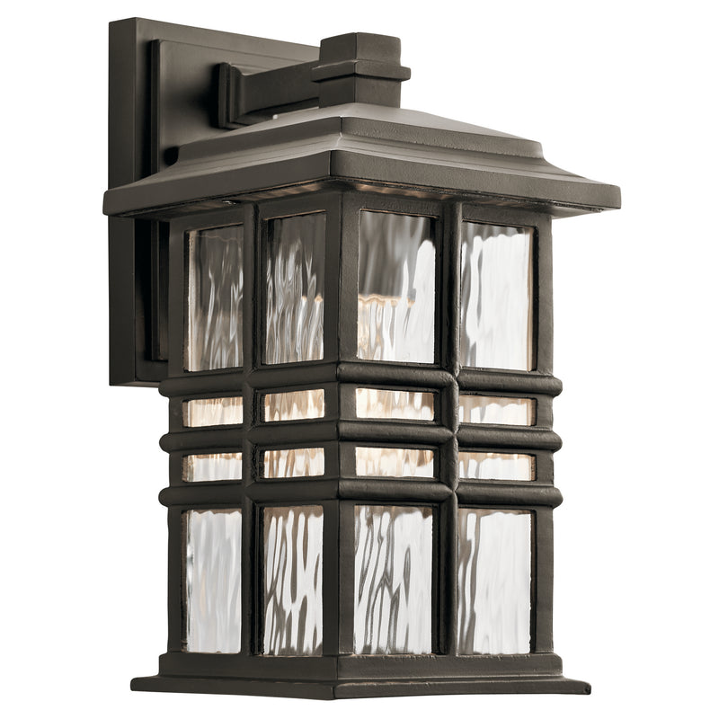 Kichler 49829OZ One Light Outdoor Wall Mount, Olde Bronze Finish - LightingWellCo