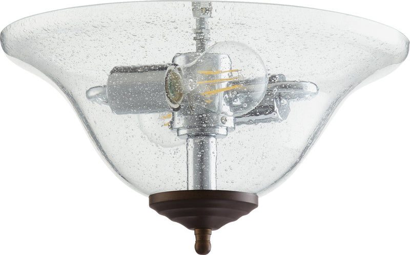 Quorum 1157-4486 LED Fan Light Kit, Toasted Sienna / Oiled Bronze Finish - LightingWellCo