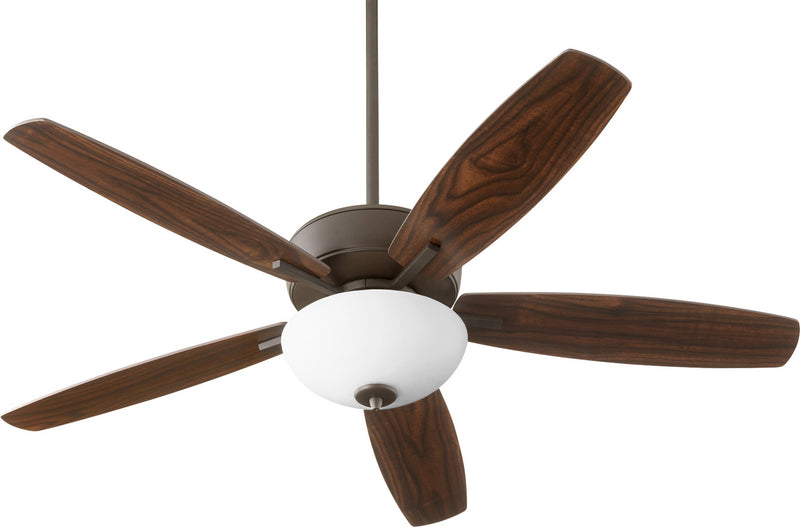 Quorum 70525-86 52``Ceiling Fan, Oiled Bronze Finish - LightingWellCo