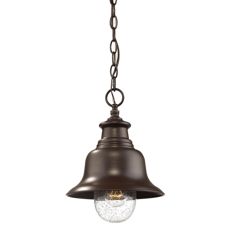 Millennium 2514-PBZ One Light Outdoor Hanging Lantern, Powder Coat Bronze Finish - LightingWellCo